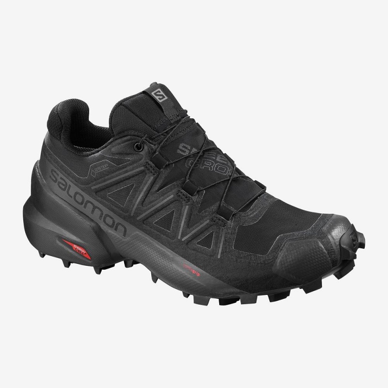 Chaussure Trail Running Salomon Speedcross 5 Gore-Tex Femme Noir | 64507-UICO