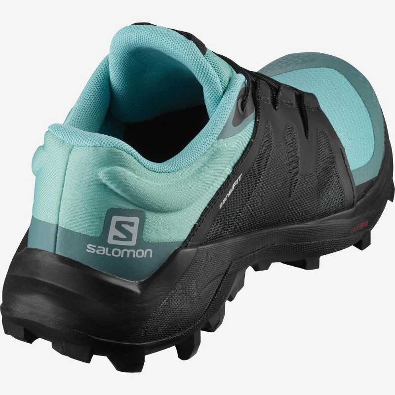 Chaussure Trail Running Salomon Wildcross W Femme Vert | 07683-HDEJ