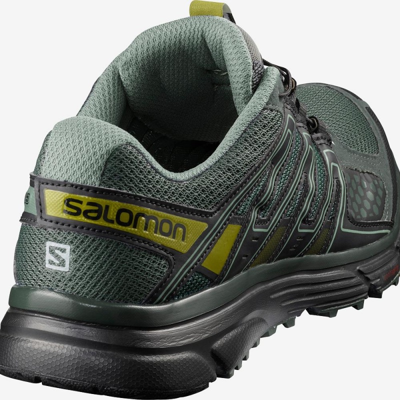 Chaussure Trail Running Salomon X-Mission 3 Homme Vert | 73420-PIJG