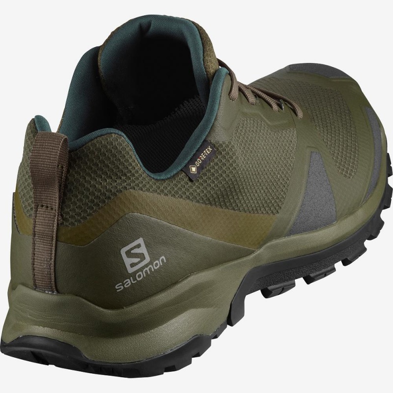 Chaussure Trail Running Salomon Xa Collider Gtx Homme Vert | 39642-XKVN