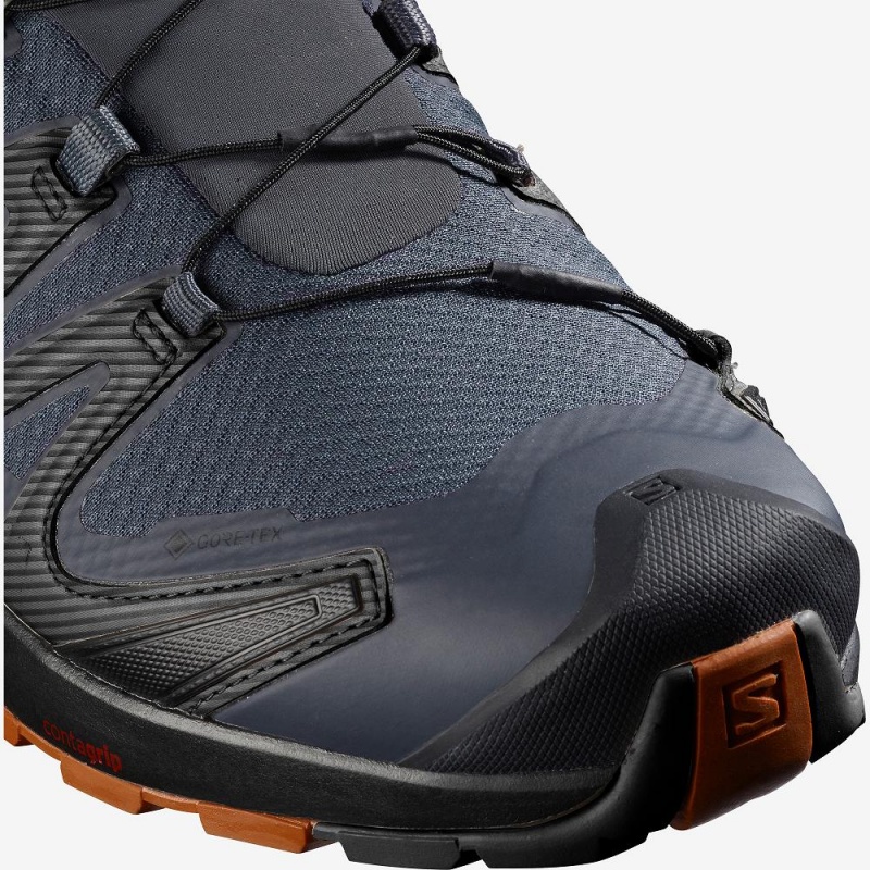 Chaussure Trail Running Salomon Xa Pro 3D V8 Gore-Tex Larges Homme Gray | 51863-UBDM