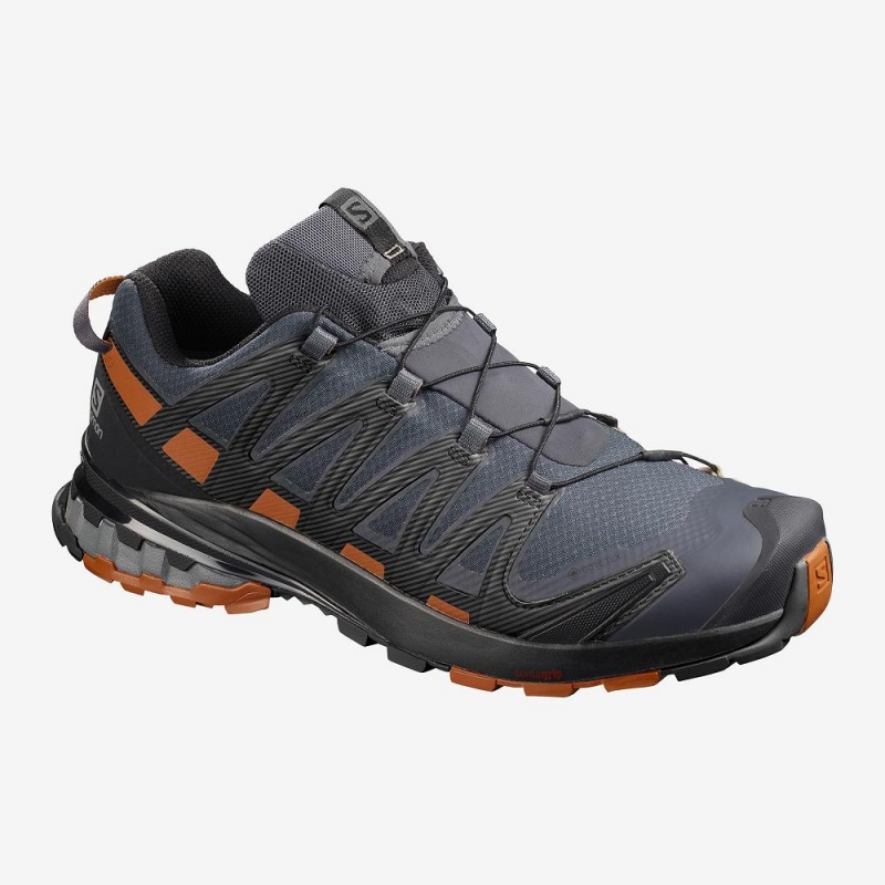 Chaussure Trail Running Salomon Xa Pro 3D V8 Gore-Tex Larges Homme Gray | 51863-UBDM