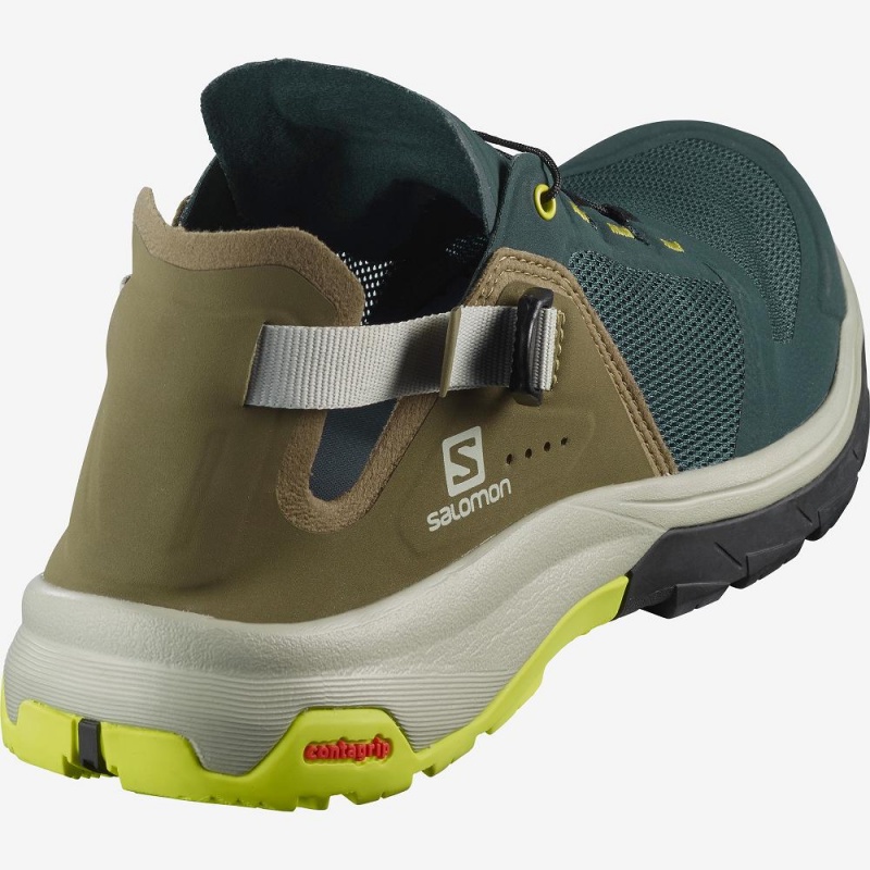 Claquette Salomon Tech Amphib 4 Homme Vert | 86120-EPVM