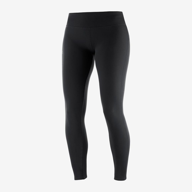 Collant Salomon Comet Warm Tight W Femme Noir | 02318-NLKQ