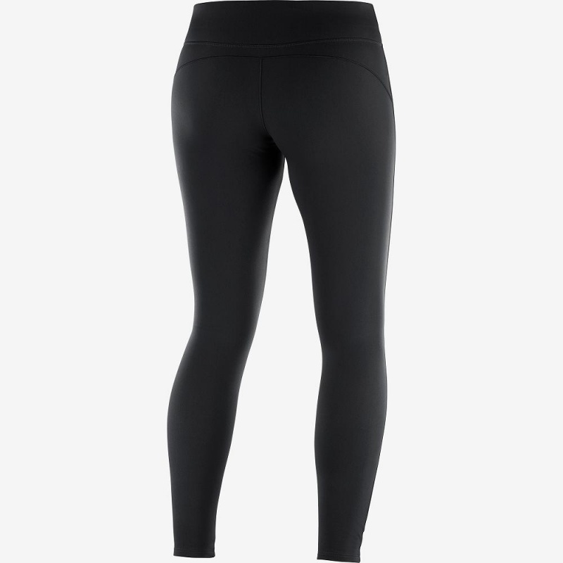 Collant Salomon Comet Warm Tight W Femme Noir | 02318-NLKQ