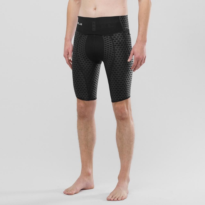 Collant Salomon S Lab Exo Half Tight M Homme Noir | 34062-THQY