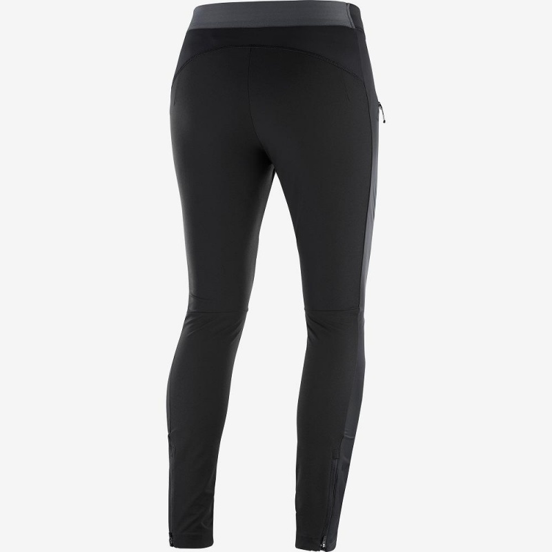 Collant Salomon Wayfarer As Tight W Femme Noir | 64795-RVPL