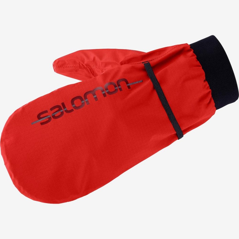 Gant Salomon Bonatti Wp Mitten U Homme Rouge | 23158-QEPM