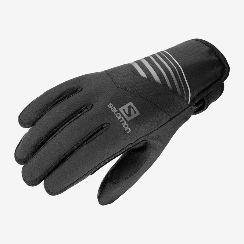 Gant Salomon Rs Warm Glove U Homme Noir | 72938-MDNX