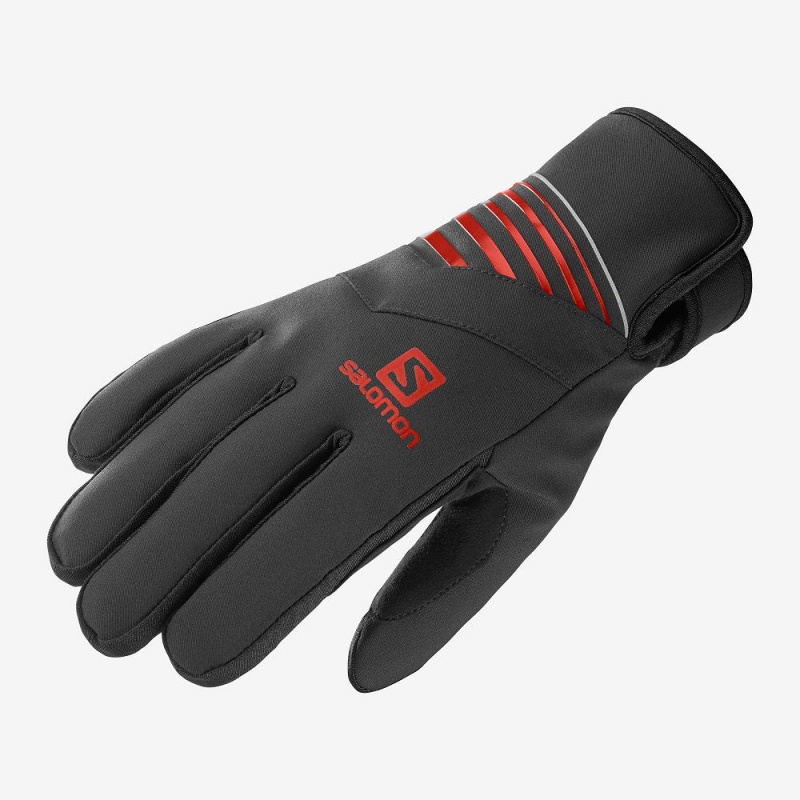 Gant Salomon Rs Warm Glove U Homme Noir | 72496-WHOQ