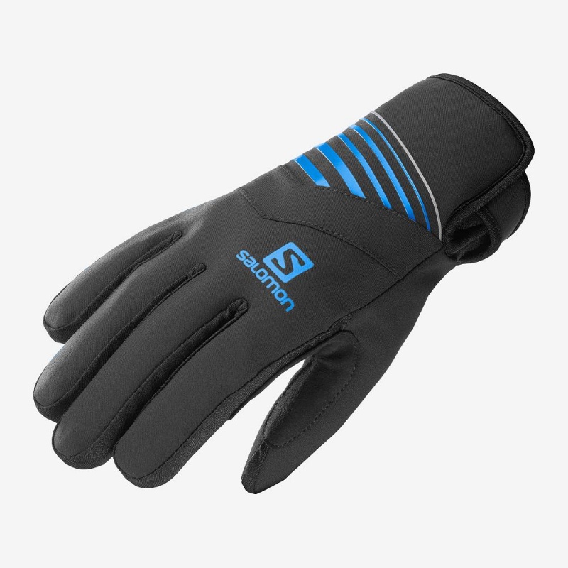 Gant Salomon Rs Warm Glove U Homme Noir | 51429-DEHF