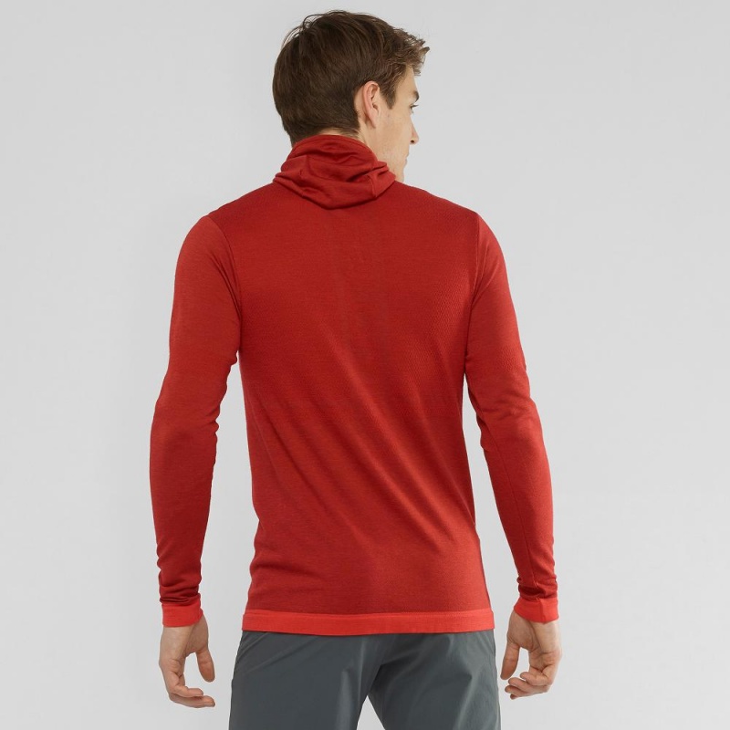 Hauts Salomon Outpeak Laine Homme Rouge | 64207-PKZO