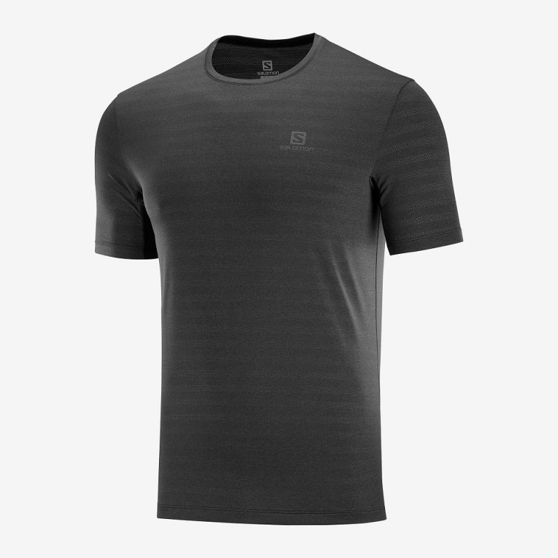 Hauts Salomon Xa Tee M Homme Noir | 25917-JAPG