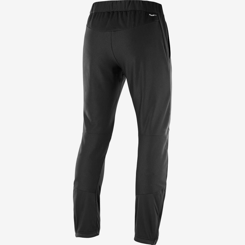 Pantalon Salomon Agile Warm Homme Noir | 40593-ECRJ