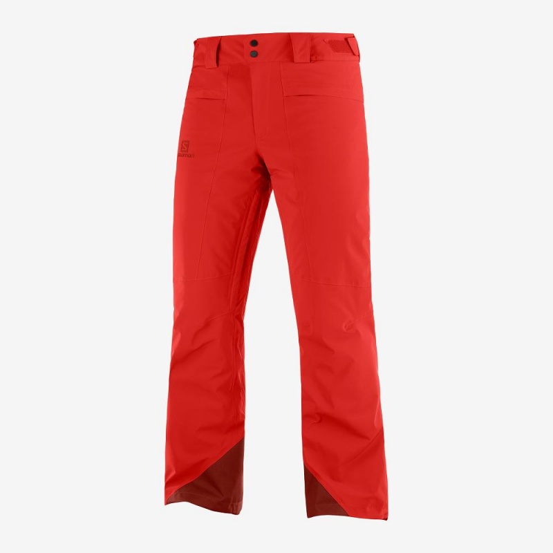 Pantalon Salomon Brilliant Homme Rouge | 59716-LHAU