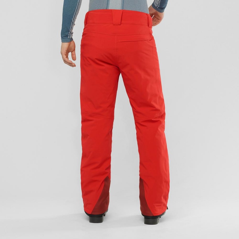 Pantalon Salomon Brilliant Homme Rouge | 59716-LHAU