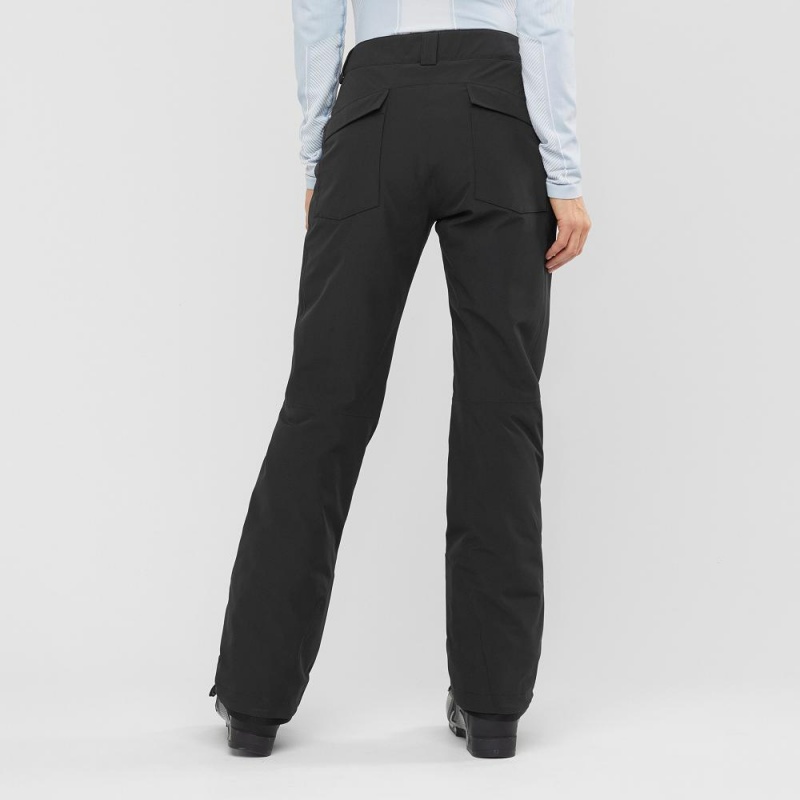 Pantalon Salomon Edge Femme Noir | 52461-VBUD