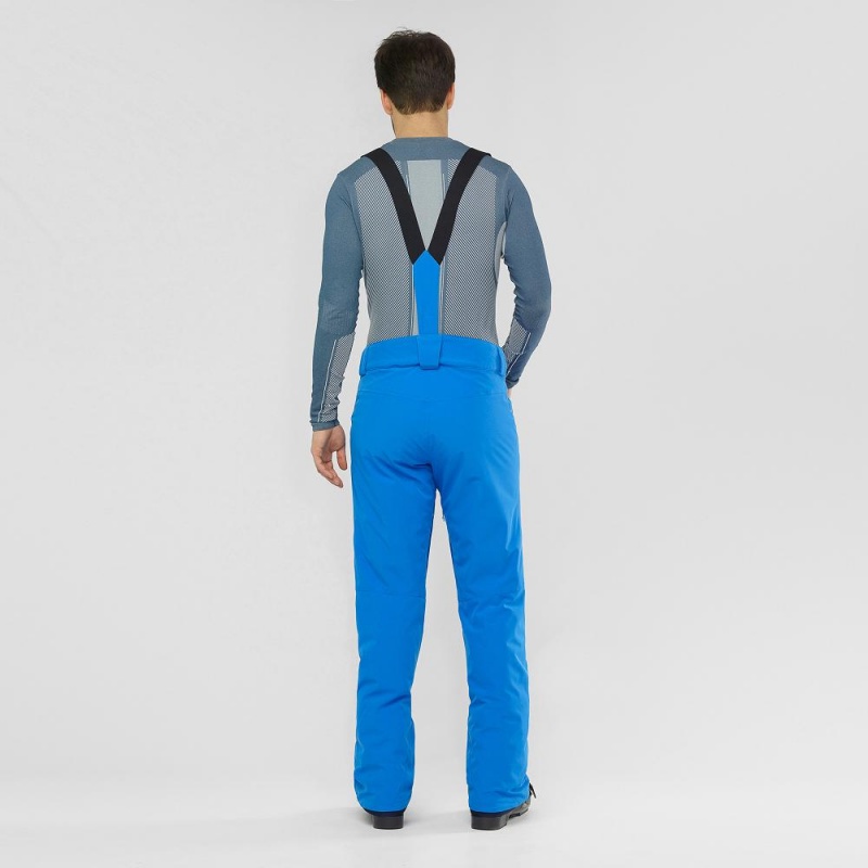 Pantalon Salomon Edge Homme Bleu | 36820-XKTI