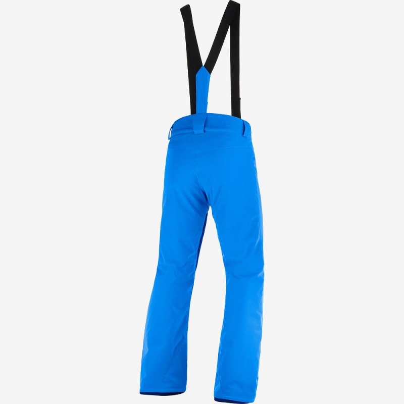 Pantalon Salomon Edge Homme Bleu | 36820-XKTI