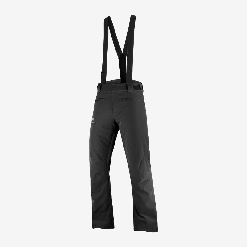 Pantalon Salomon Edge Homme Noir | 23670-EYJF