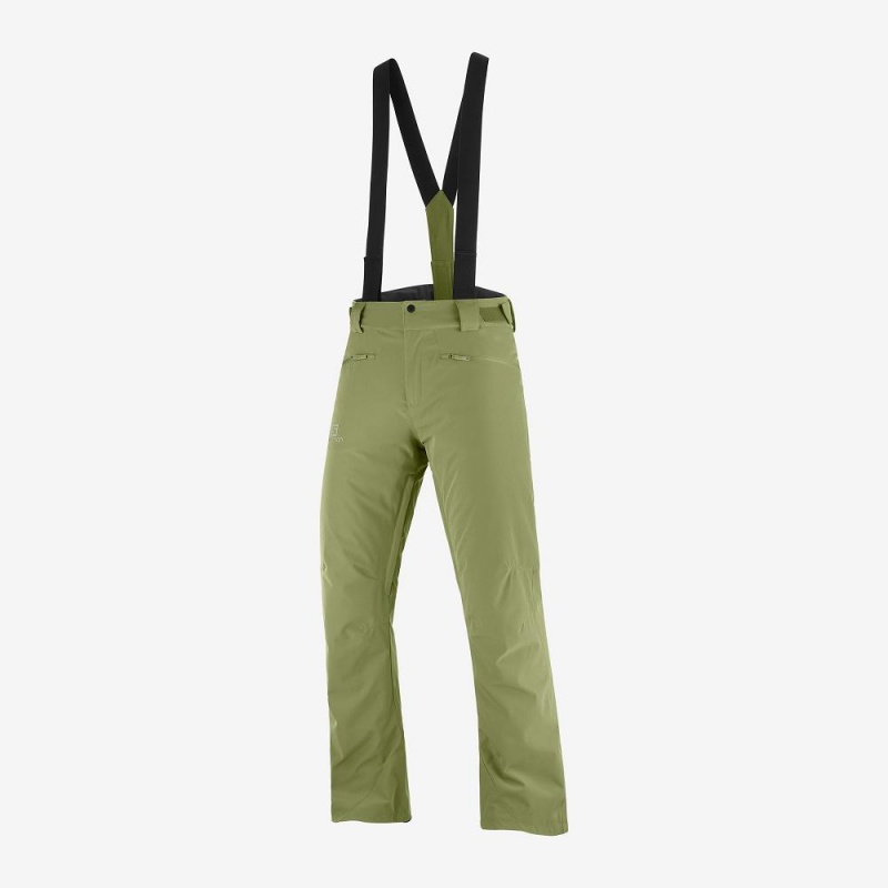 Pantalon Salomon Edge Homme Vert | 93408-PGWD