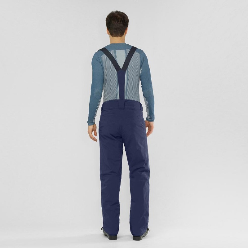 Pantalon Salomon Force Homme Bleu Marine | 05247-IRUE