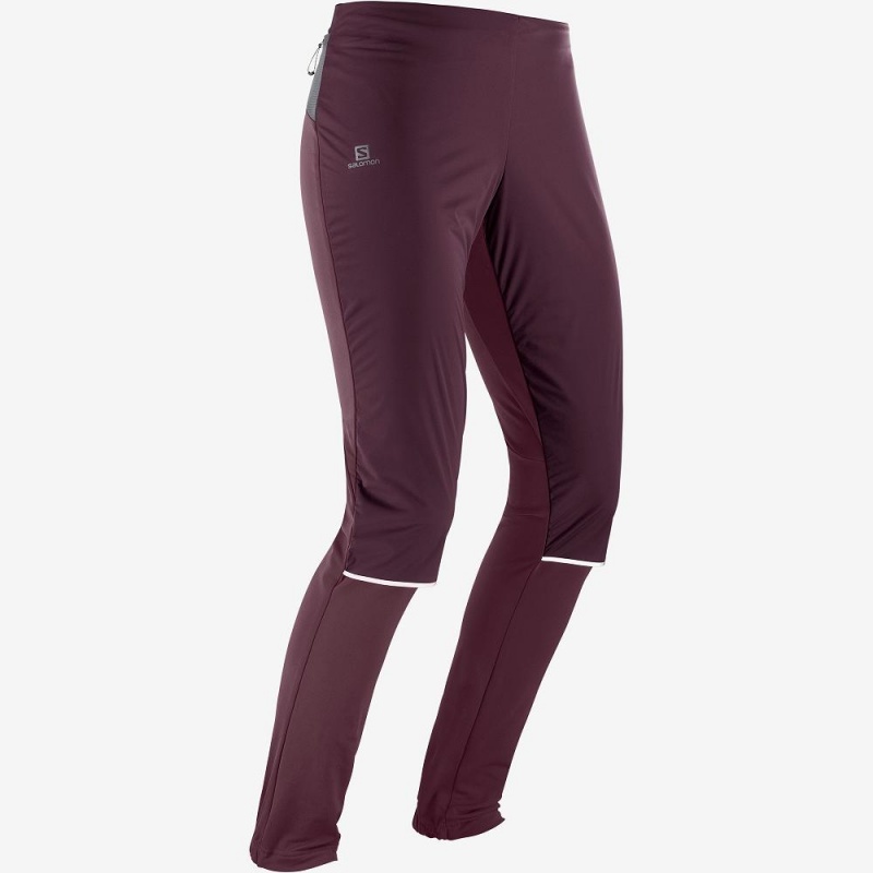 Pantalon Salomon Lightning Lightshell W Femme Violette | 07534-BTDC