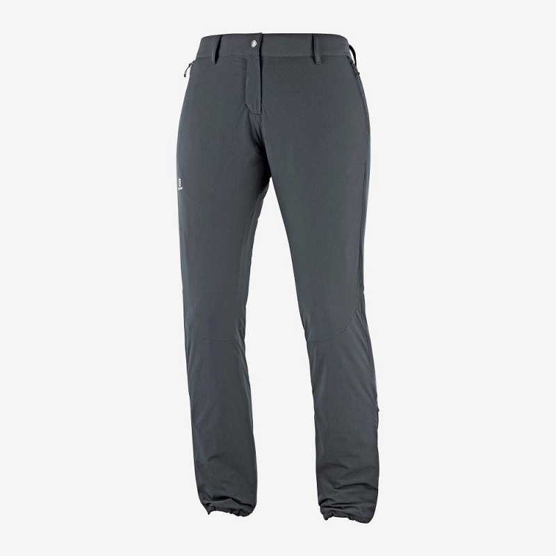 Pantalon Salomon Nova W Femme Gray | 94523-SGEV