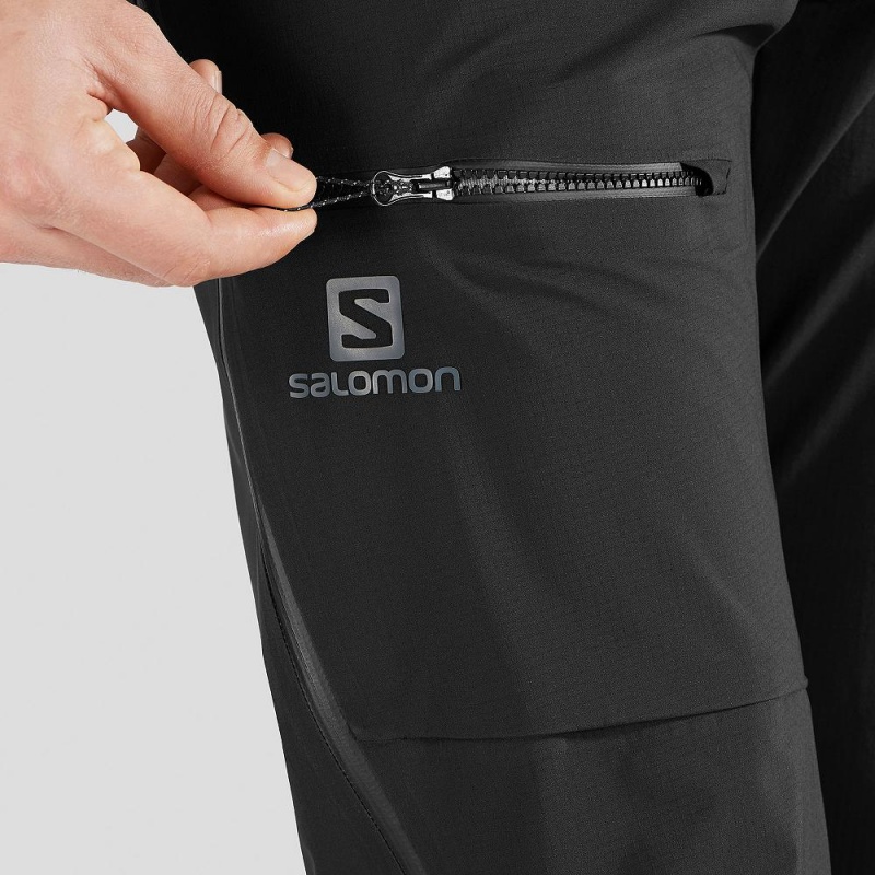 Pantalon Salomon Outpeak 3L Light Shell M Homme Noir | 74038-KRFD