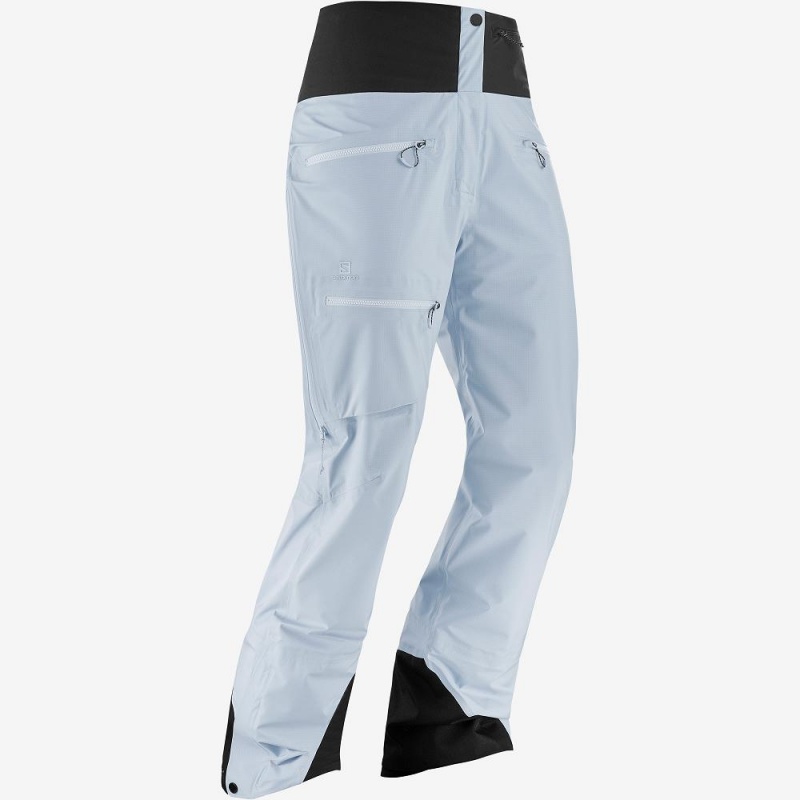 Pantalon Salomon Outpeak 3L Light W Femme Bleu | 32845-LSRK