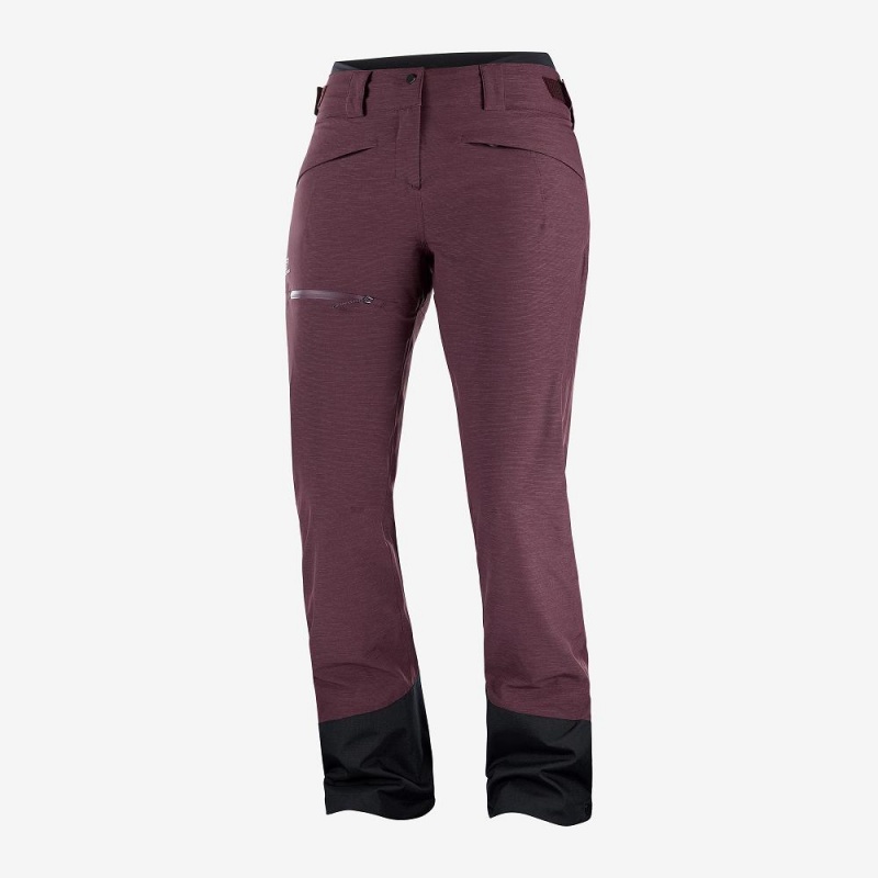 Pantalon Salomon Proof Light Femme Violette | 64089-UDXT