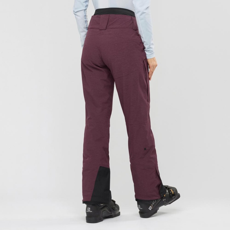 Pantalon Salomon Proof Light Femme Violette | 64089-UDXT