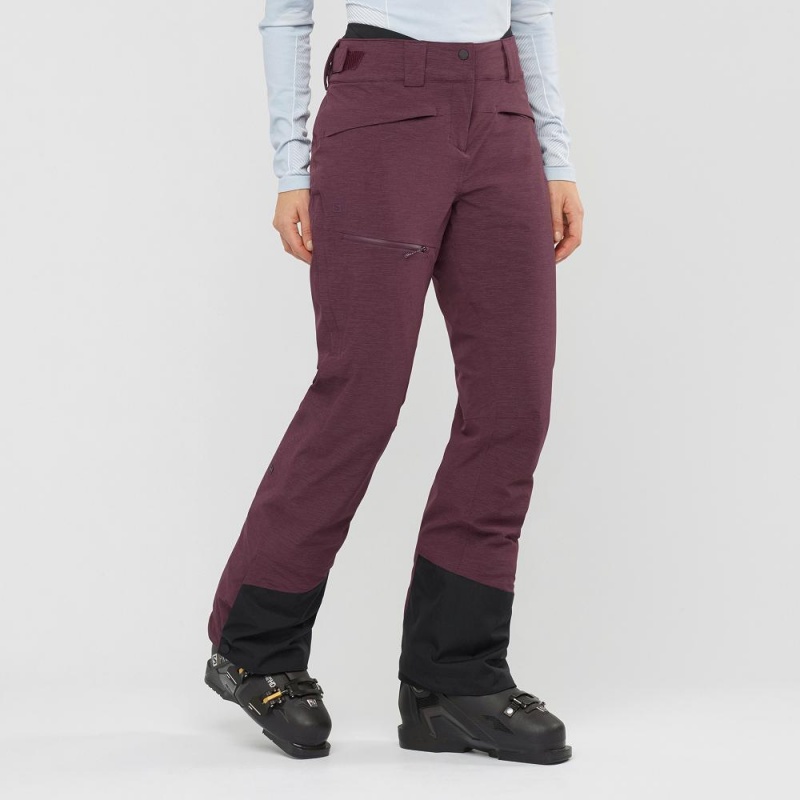 Pantalon Salomon Proof Light Femme Violette | 64089-UDXT