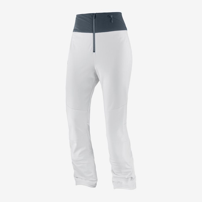 Pantalon Salomon Reason W Femme Blanche | 90324-QKAH