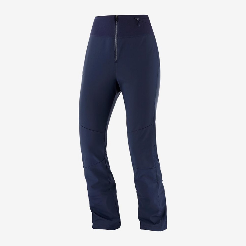 Pantalon Salomon Reason W Femme Bleu Marine | 76042-TIMN