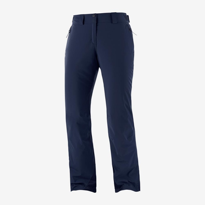 Pantalon Salomon The Brilliant Femme Bleu Marine | 30645-HKGT