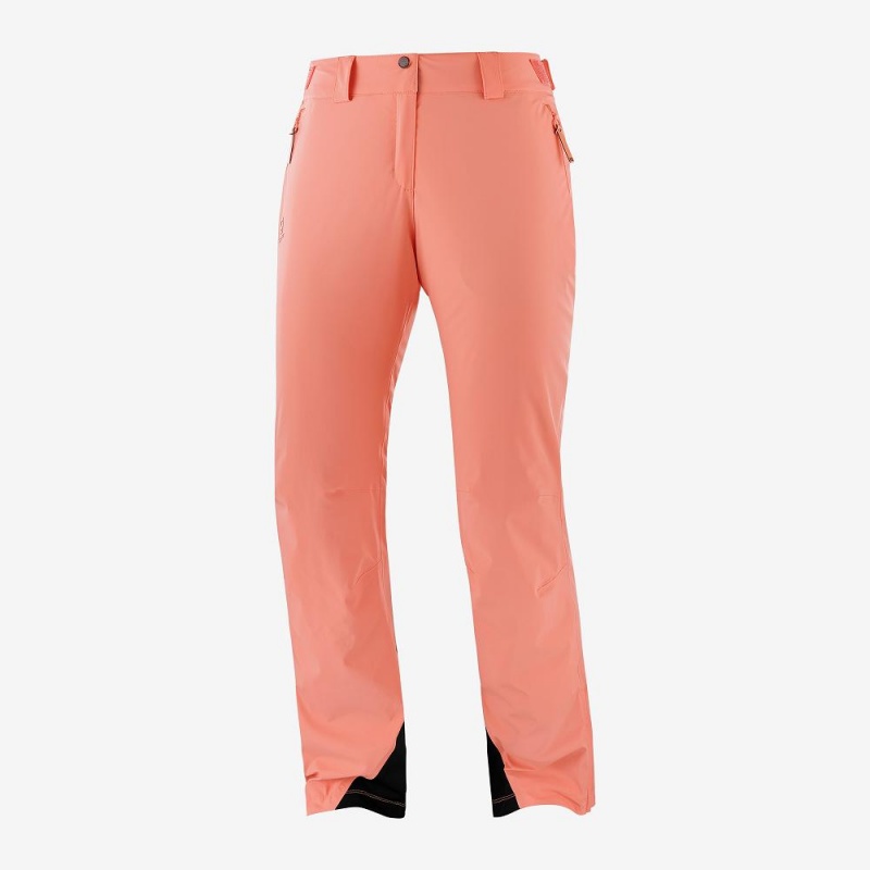 Pantalon Salomon The Brilliant Femme Orange | 84397-REMP