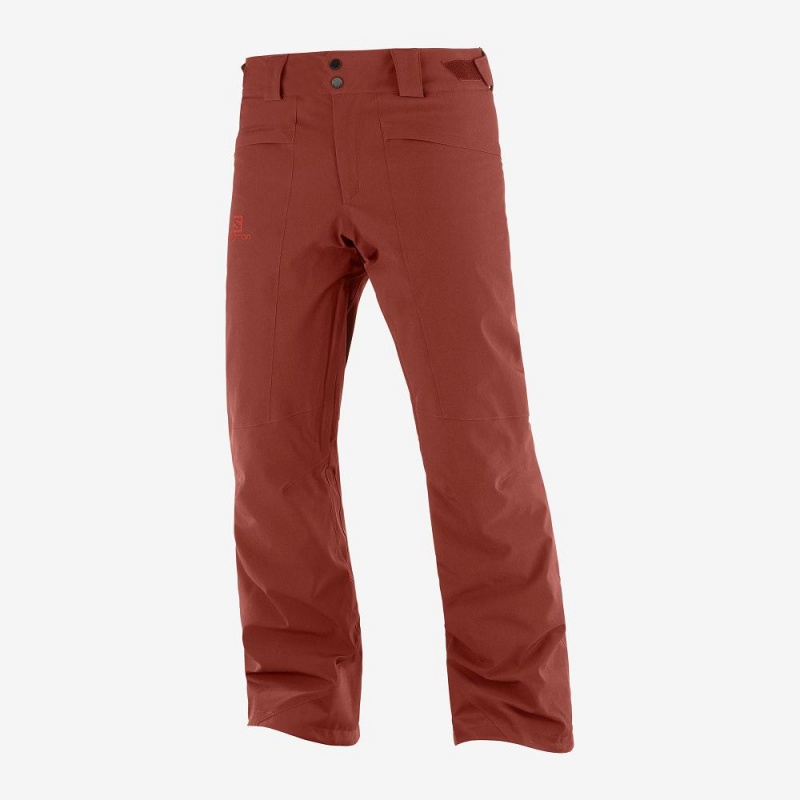 Pantalon Salomon Untracked M Homme Rouge | 30619-LYRI