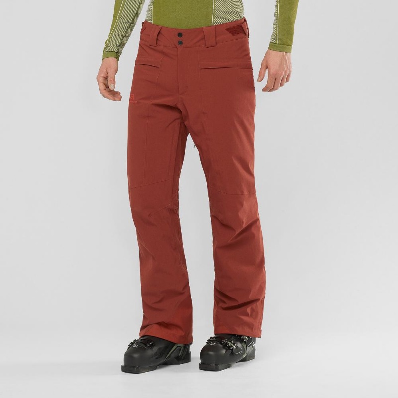 Pantalon Salomon Untracked M Homme Rouge | 30619-LYRI