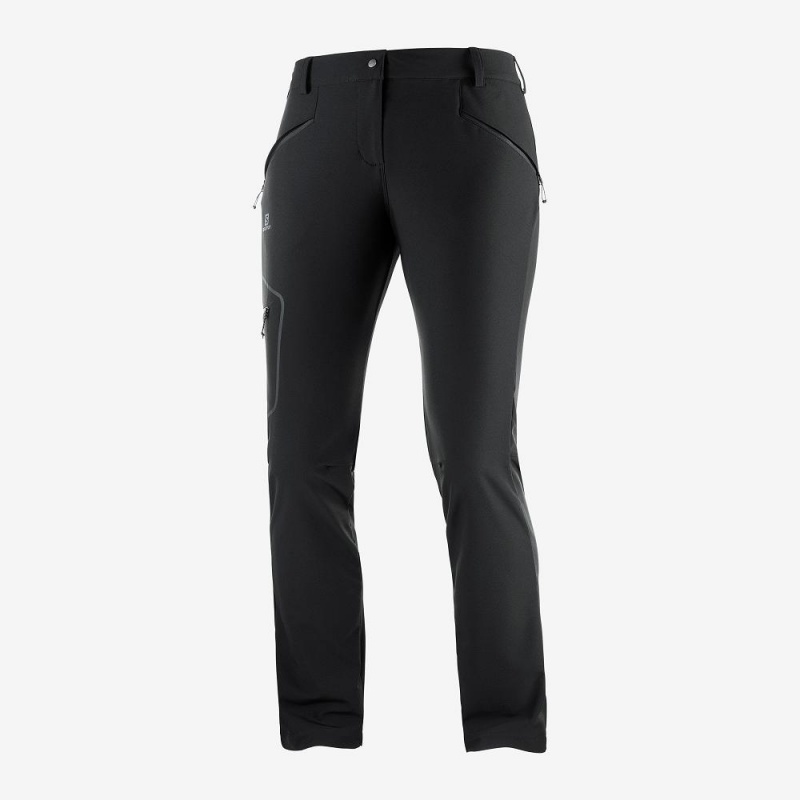 Pantalon Salomon Wayfarer As Droit W Femme Noir | 09435-FUQD