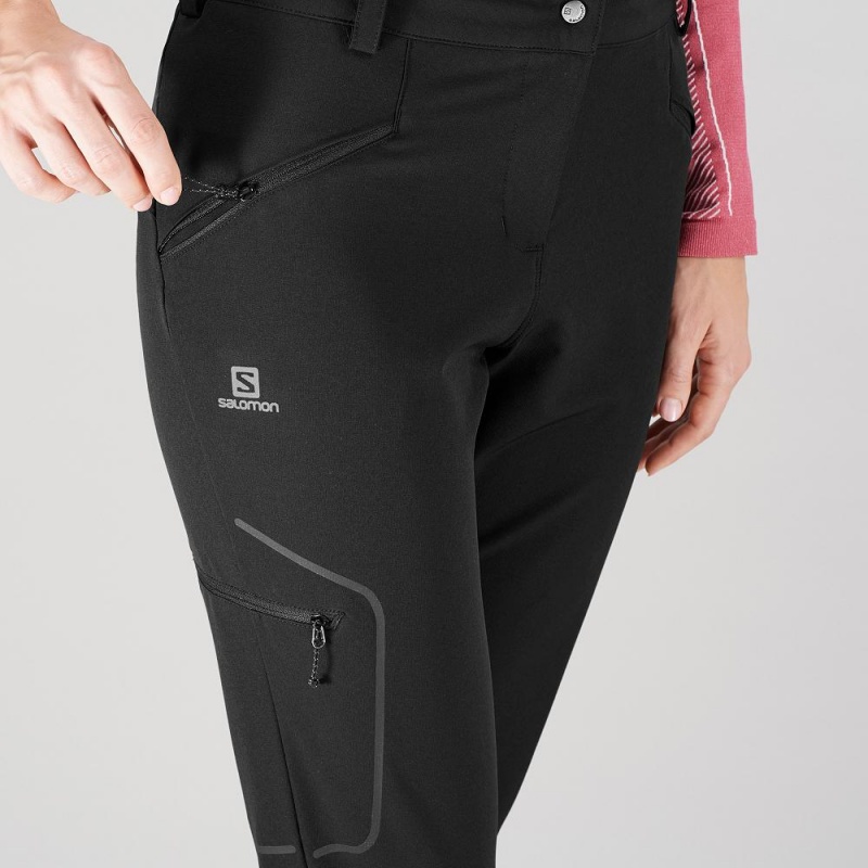 Pantalon Salomon Wayfarer As Droit W Femme Noir | 09435-FUQD