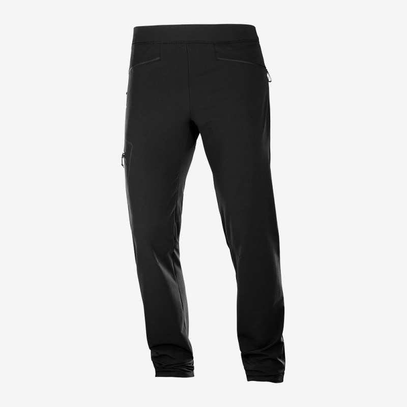 Pantalon Salomon Wayfarer As Tapered M Homme Noir | 69370-ZKTW