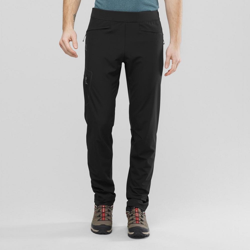 Pantalon Salomon Wayfarer As Tapered M Homme Noir | 69370-ZKTW