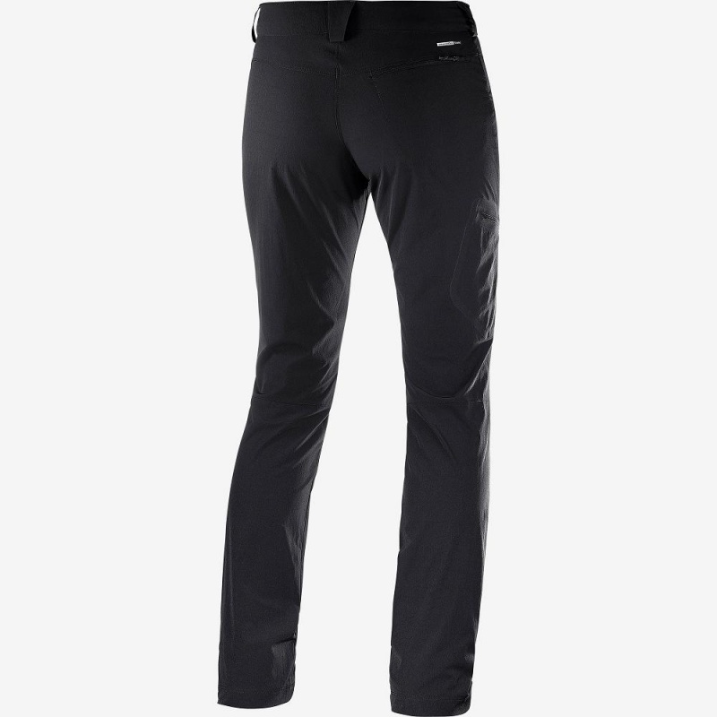 Pantalon Salomon Wayfarer Droit W Femme Noir | 19207-WCTQ