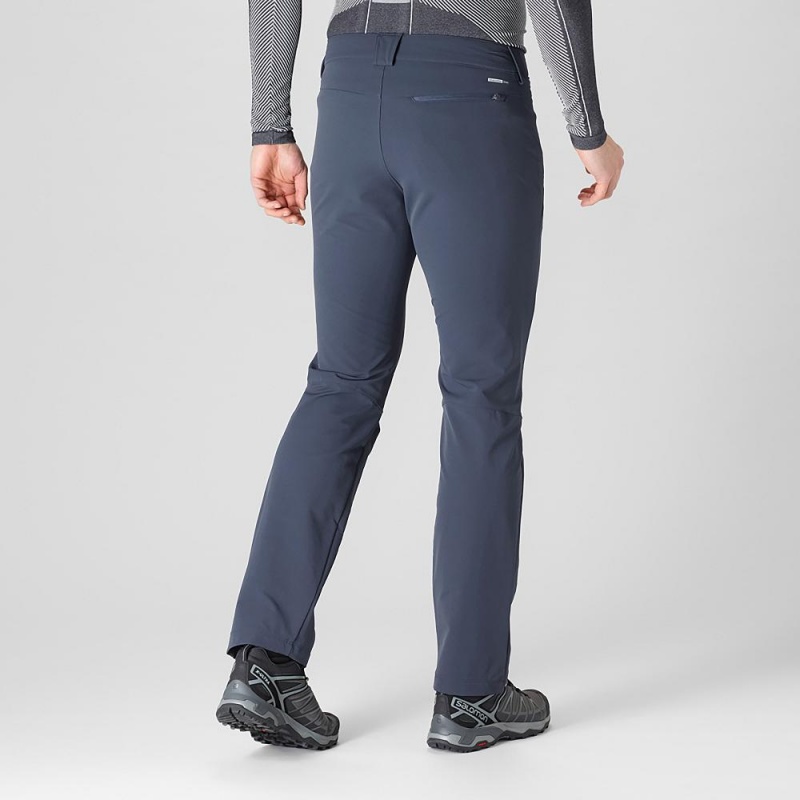 Pantalon Salomon Wayfarer Warm Droit Homme Bleu Marine | 78029-SFJP