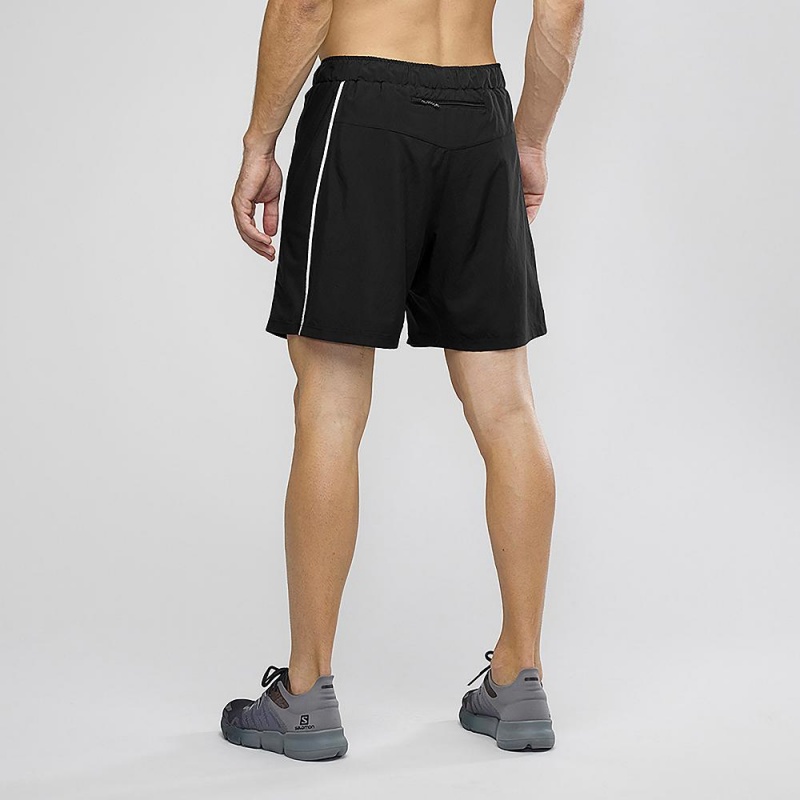 Short Salomon Agile 2In1 Homme Noir | 06591-HQDX