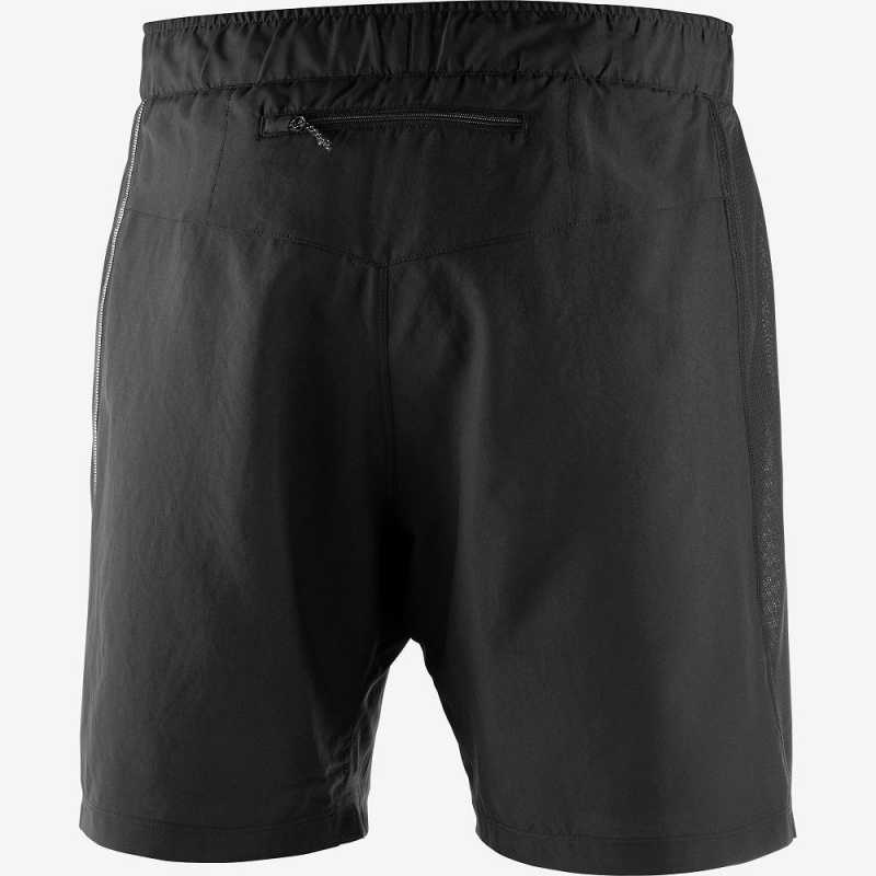 Short Salomon Agile 2In1 Homme Noir | 06591-HQDX