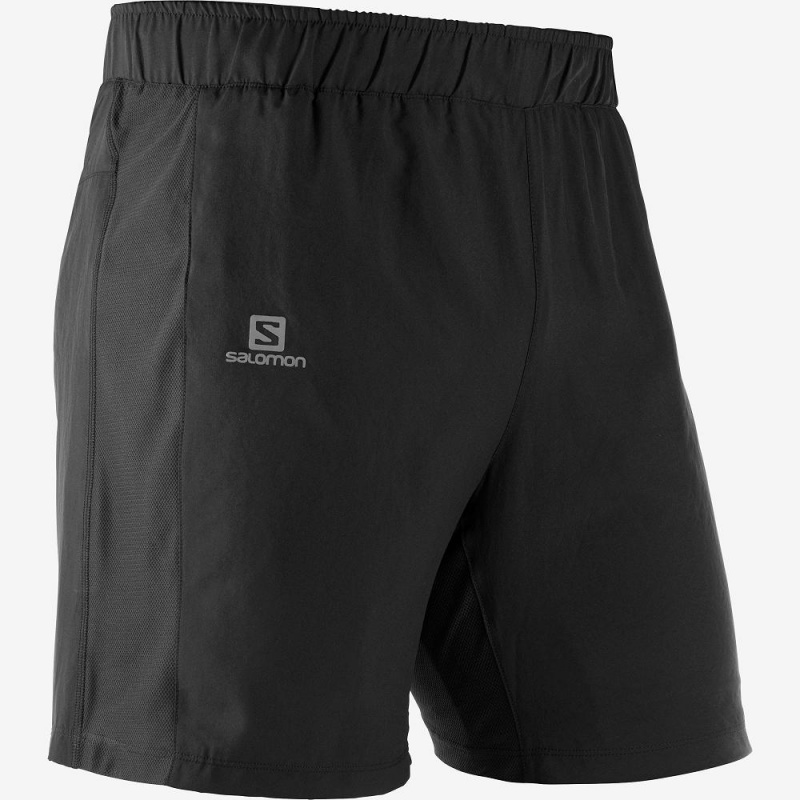 Short Salomon Agile 2In1 Homme Noir | 06591-HQDX