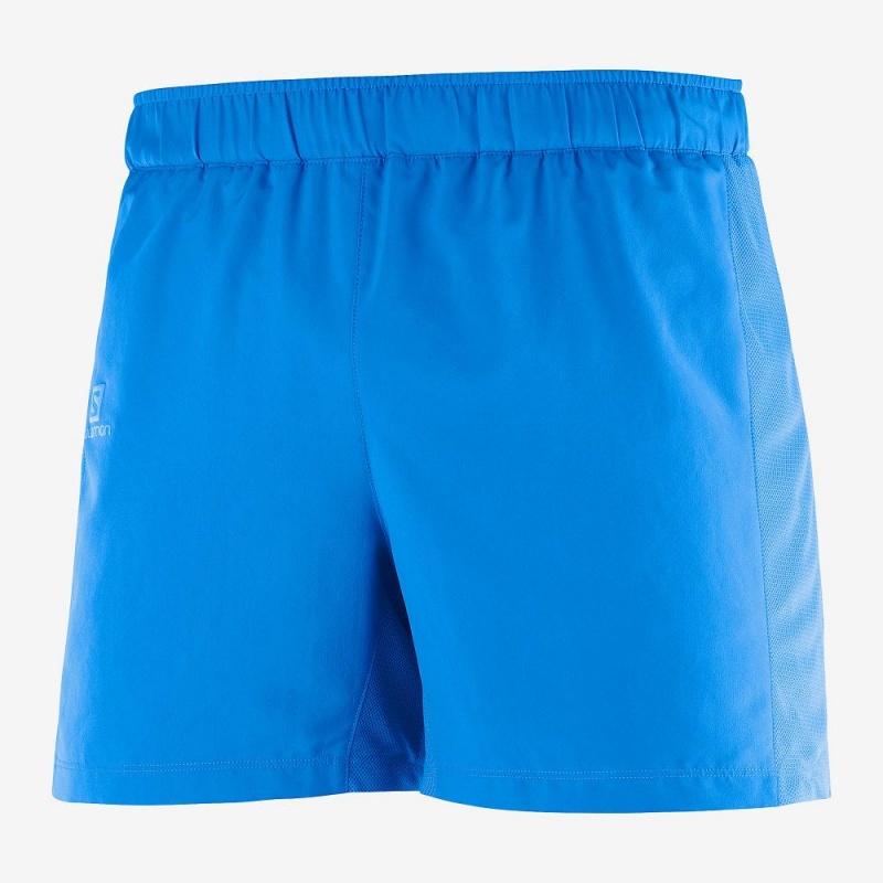 Short Salomon Agile 5 Homme Bleu | 15946-YBSE