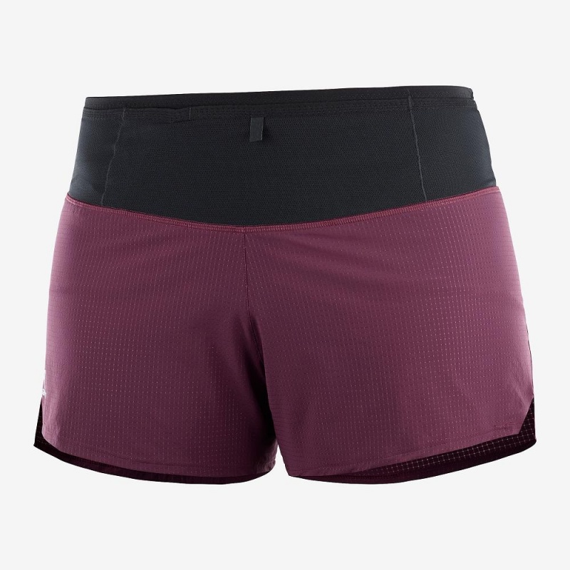 Short Salomon Sense Femme Violette | 45639-KQRJ